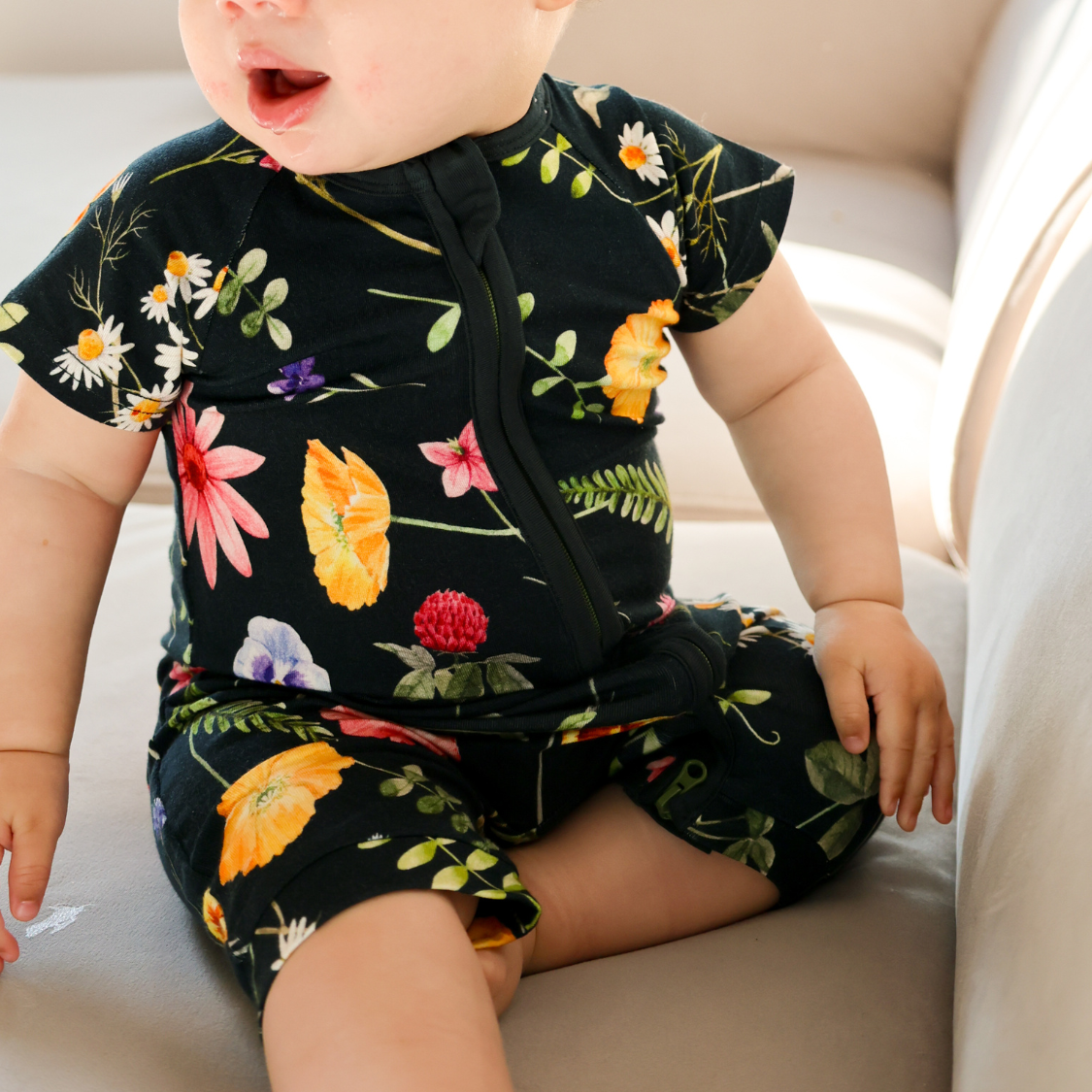 ZIPSTER™ Shortie Vild blomst