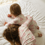 Children's PJ Set Pink Toile de Jouy