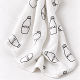 Milk Large Muslin Blanket