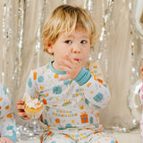 Children's PJ Birthday Blue