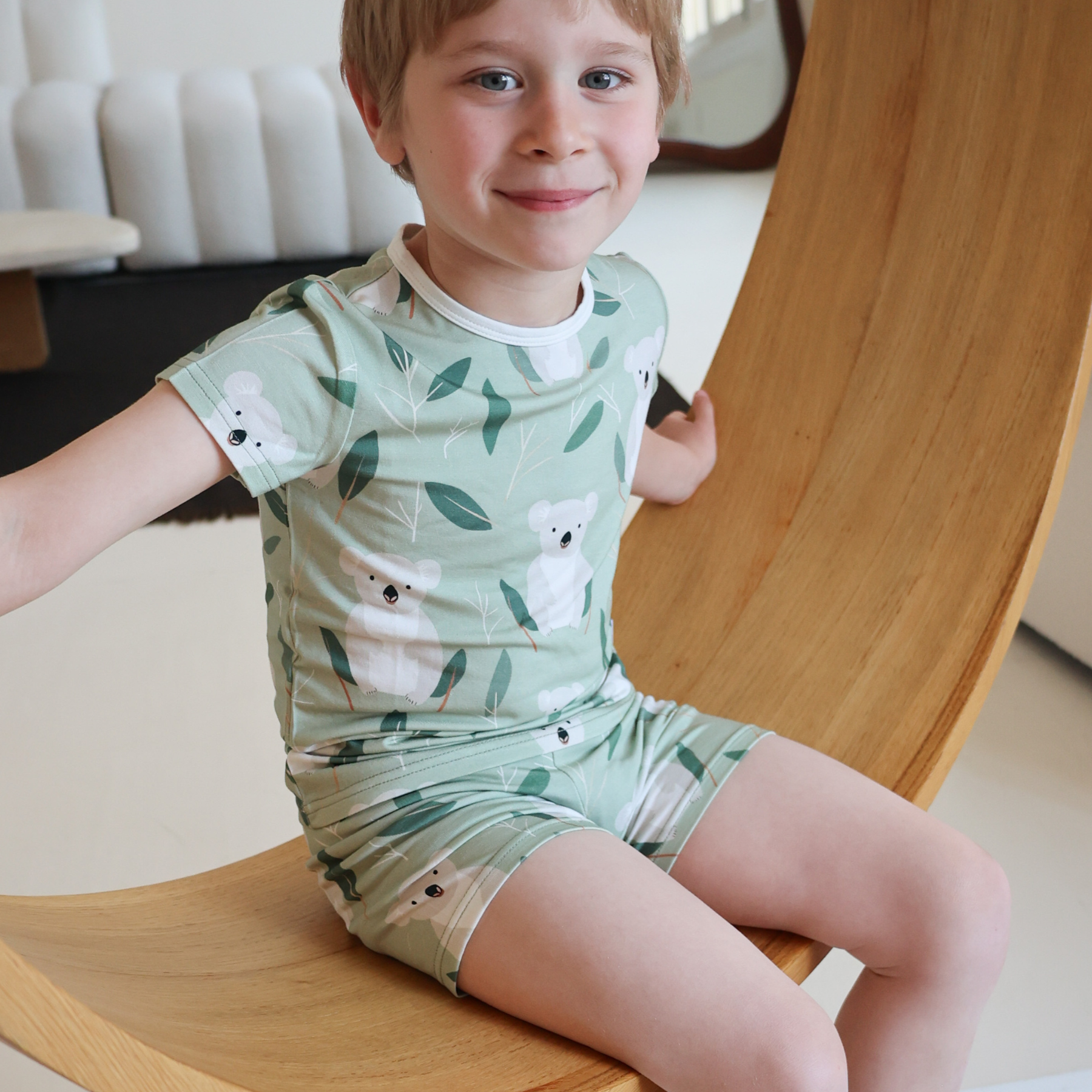 Children's Shortie PJ Set Koala