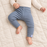 Ribbed Bamboo Leggings Blueberry