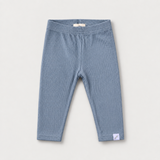 Ribbed Bamboo Leggings Blueberry