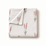 Lavender Large Muslin Blanket