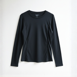 Breastfeeding T-Shirt Long Sleeve Black