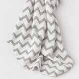 Zig Zag Large Muslin Blanket