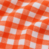 Pantalones cortos de rizo «Adventure» con estampado de cuadros vichy