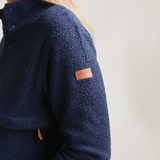 Breastfeeding Fleece Navy Blue