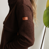 Breastfeeding Fleece Brown