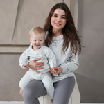 Bamboo Breastfeeding Hoodie - Cool Gray