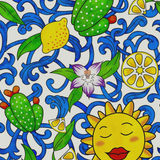 Ladies Pyjamas Set Sicilian Summer (Design Challenge Winner 2025)