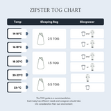 Bamboo Sleeping Bag 0.5 TOG - Oat